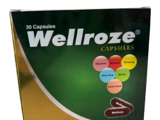 30 Capsules of wellroze